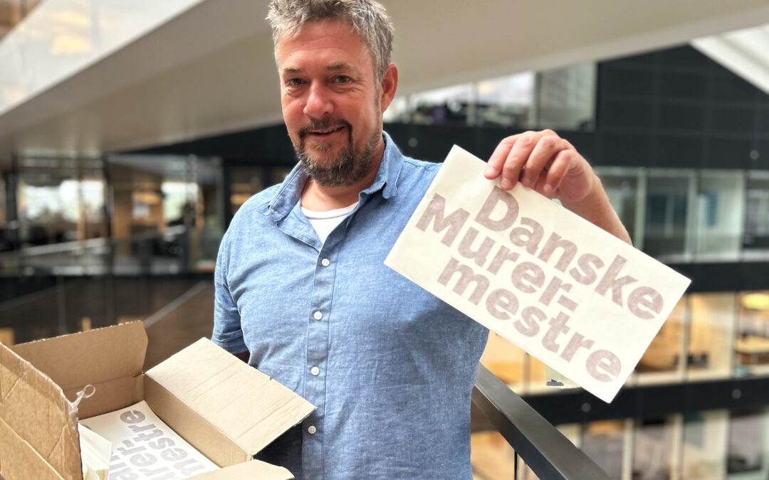 Stickers til firmabilerne